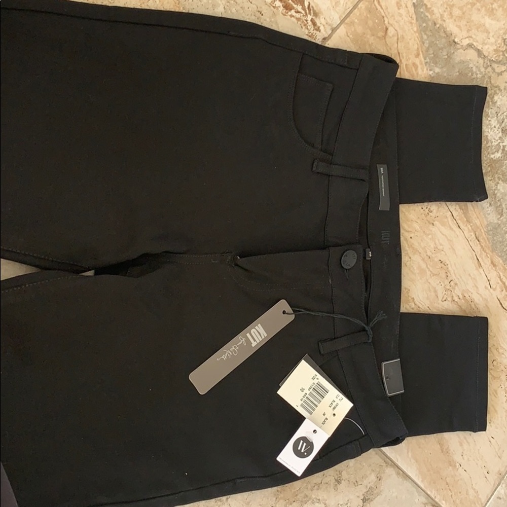 Kut black skinny ponte pants